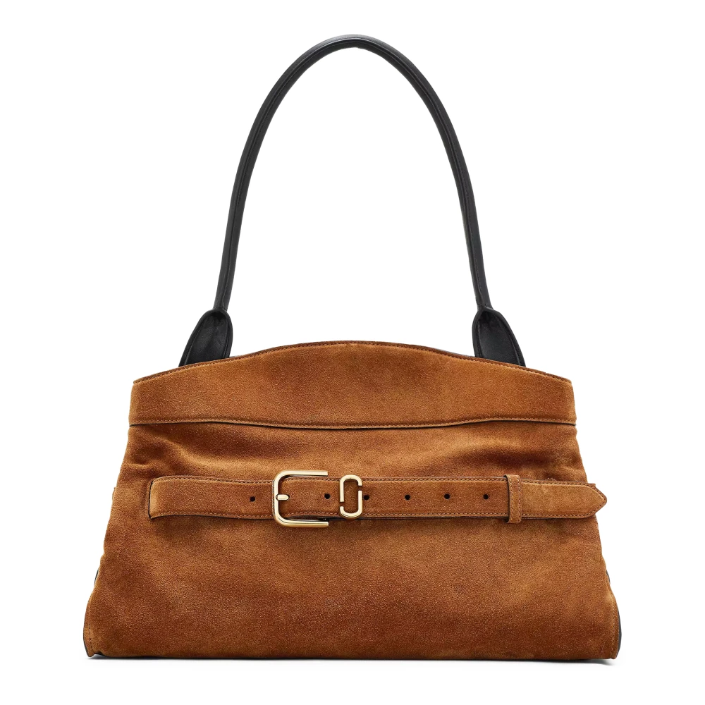 Marc Jacobs Women's Orange Shoulder Bags, One Size, Suede Dakota Satchel