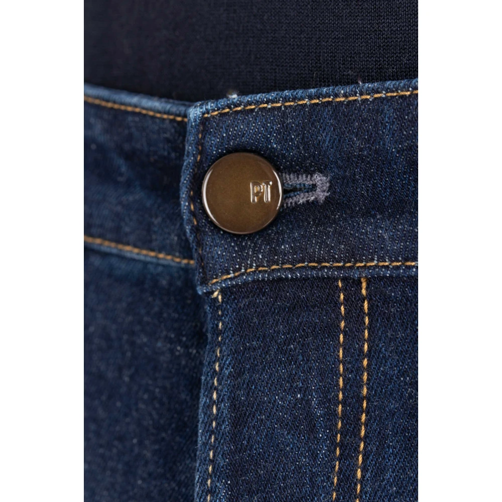 PT Torino Wortelpasvorm Denim Jeans Blue Heren