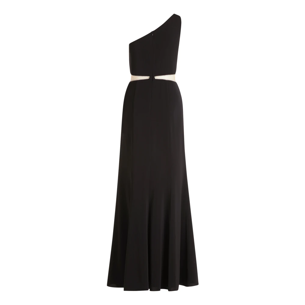 Vera Mont One-Shoulder Cut-Out Avondjurk Black Dames