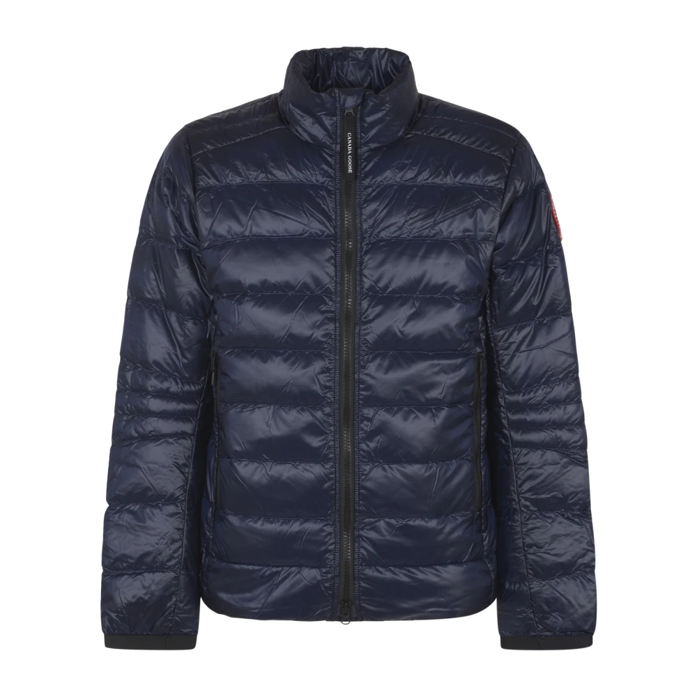 Canada Goose Stijlvolle Crofton Jas voor Winterse Dagen Blue Heren