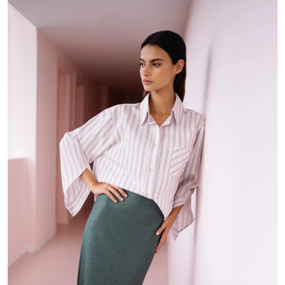 March23 Alice Blouse Pink Dames
