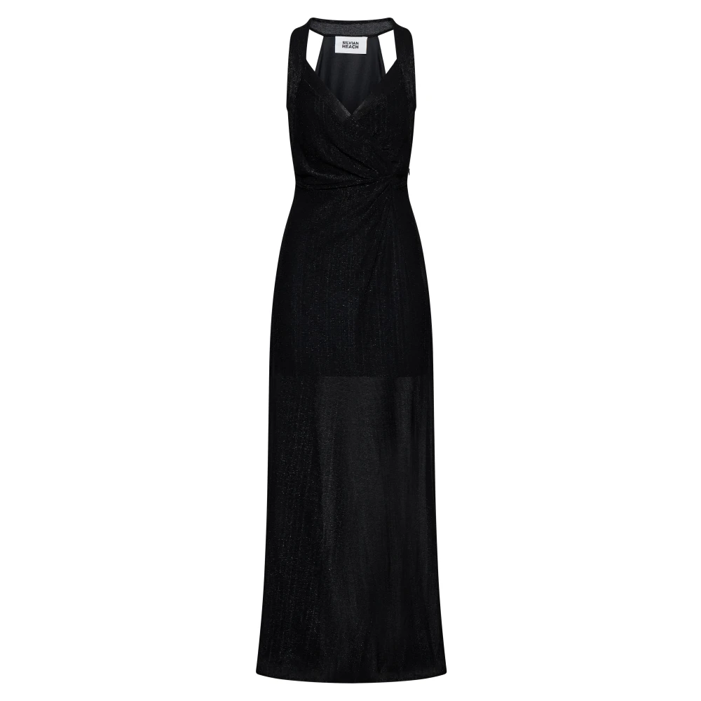 Silvian Heach Donna Nero Abiti, Xs, New,