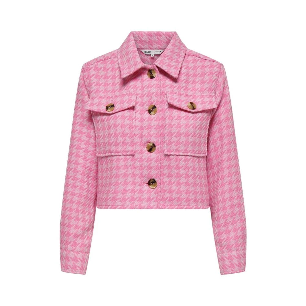 Only Light Jackets Pink Dames