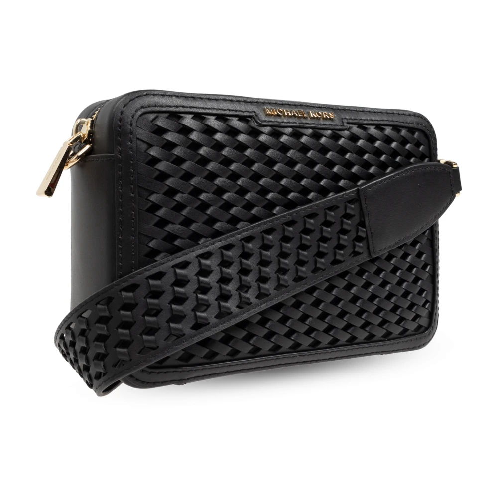 Michael Kors Jet Set schoudertas Black Dames