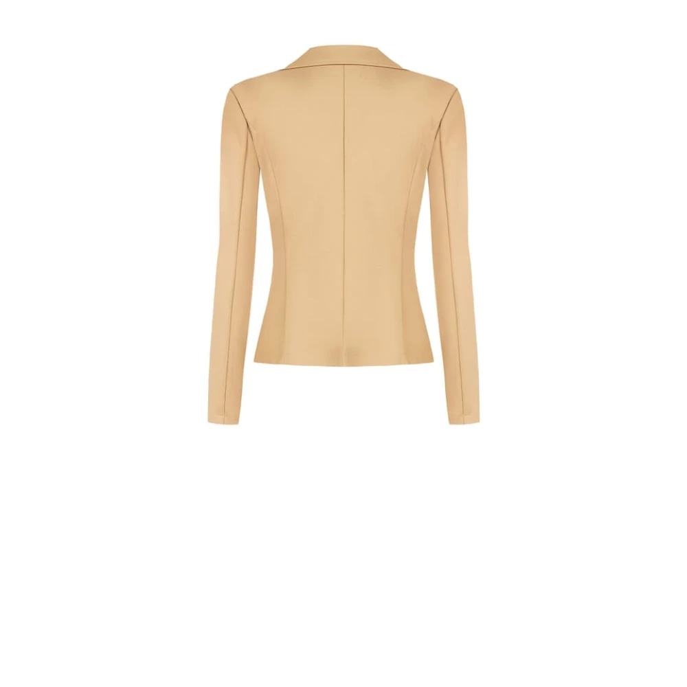 RINASCIMENTO Getailleerd Blazerjasje Beige Dames