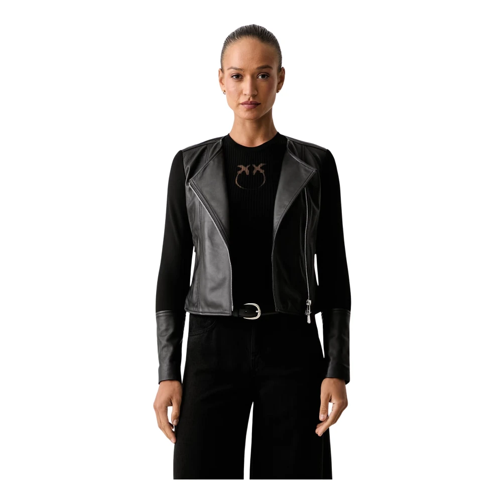 Pinko , Damen, Jacken, Schwarzk, S