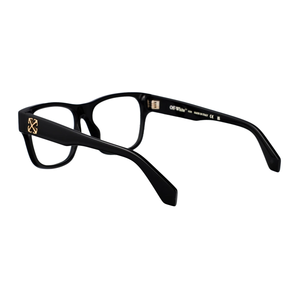 Off White Stijlvolle Optische Bril Stijl 7D Black Unisex