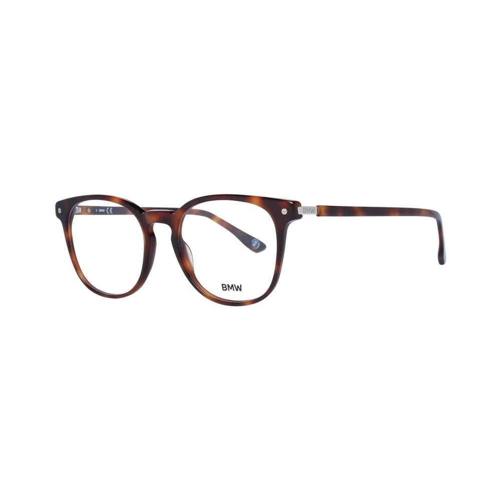 BMW Bruine Ronde Brilmonturen Stijlvolle Modieuze Frames Brown Heren