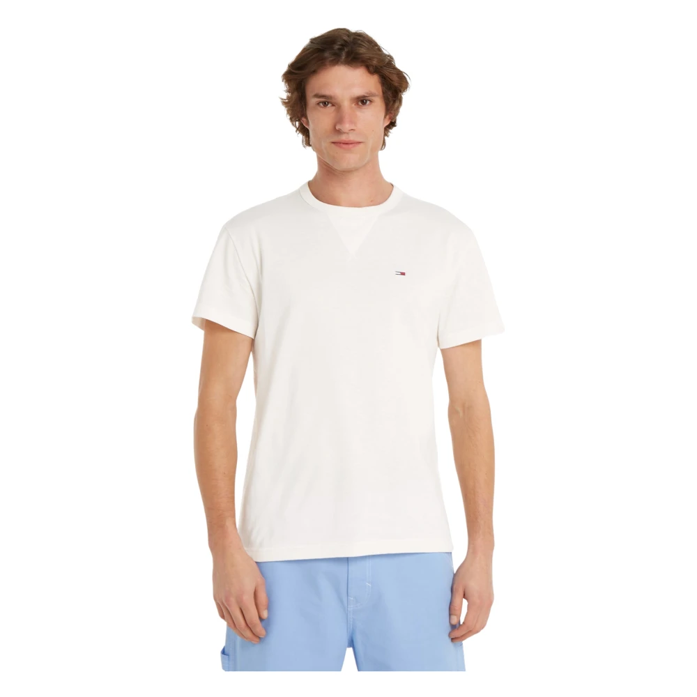 Tommy Jeans Ancient White Overhemd White Heren
