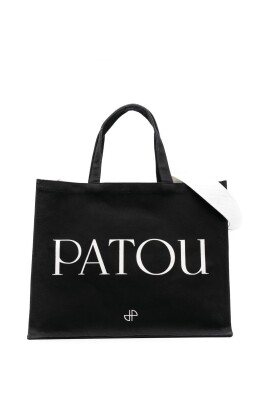 black-logo-print-tote-bag