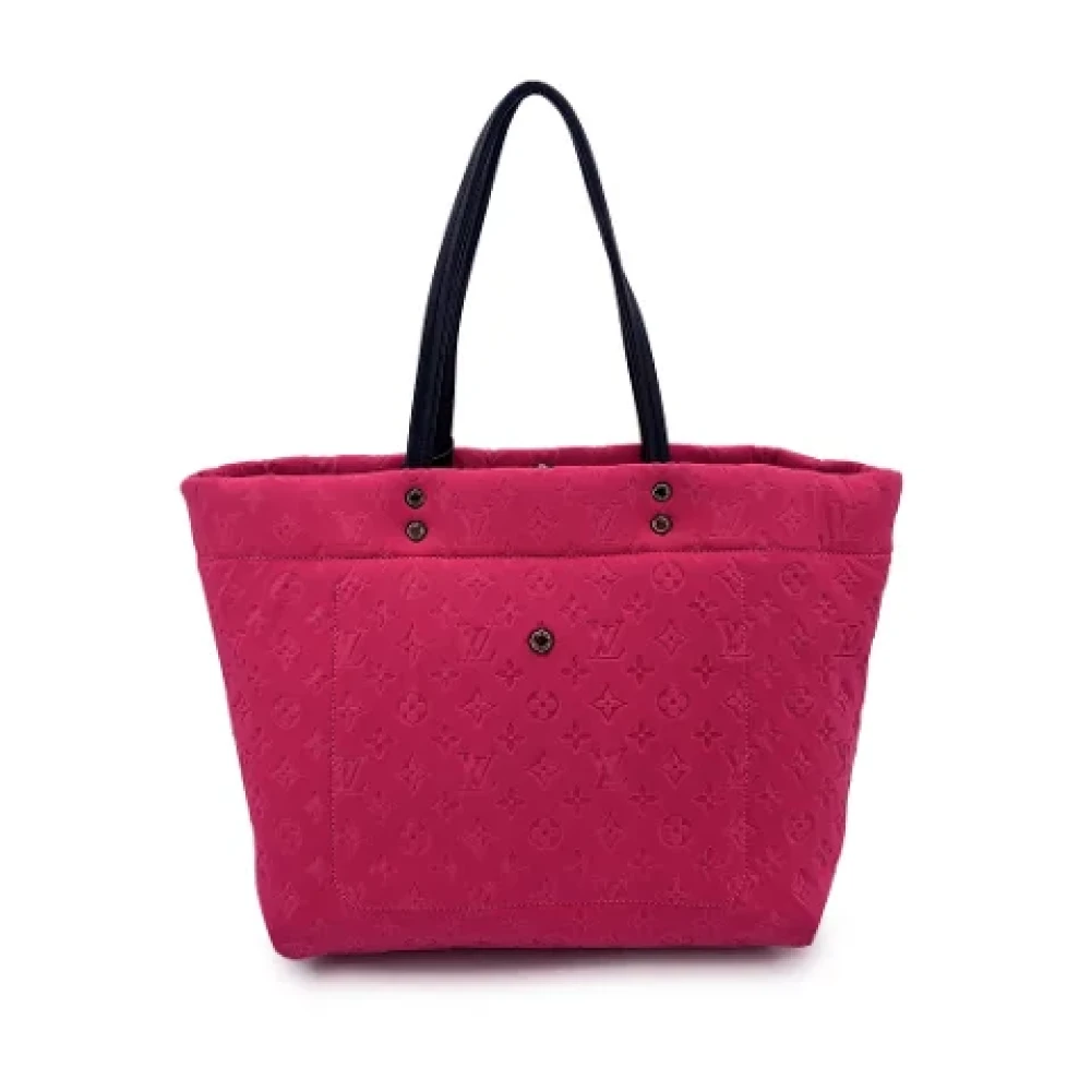 Louis Vuitton Vintage Pre-owned Fabric shoulder-bags Pink Dames