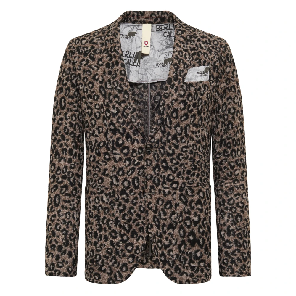 Club Of Gents Multicolor Carter Stijlvolle Jas Multicolor Heren