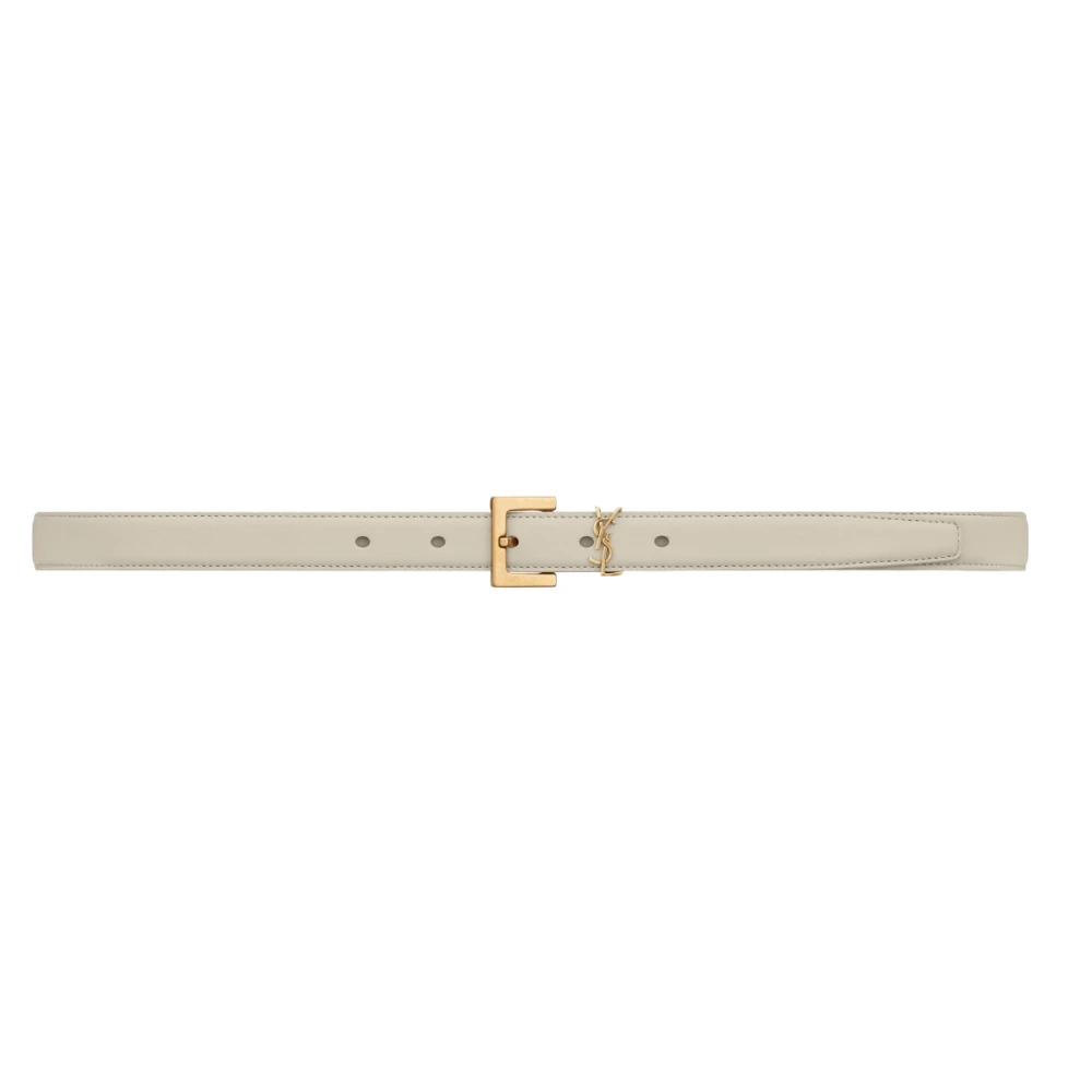 Saint Laurent Beige Riem Collectie Beige Dames