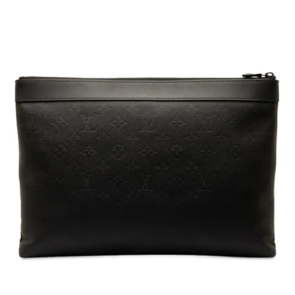 Louis Vuitton Vintage Pre-owned Leather clutches Brown Heren