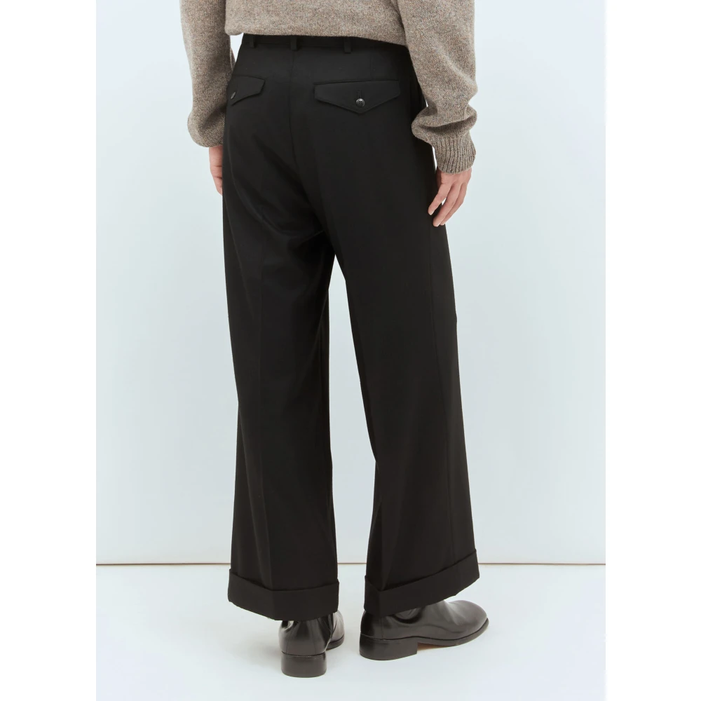 Junya Watanabe Wollen maatwerkbroek Black Heren