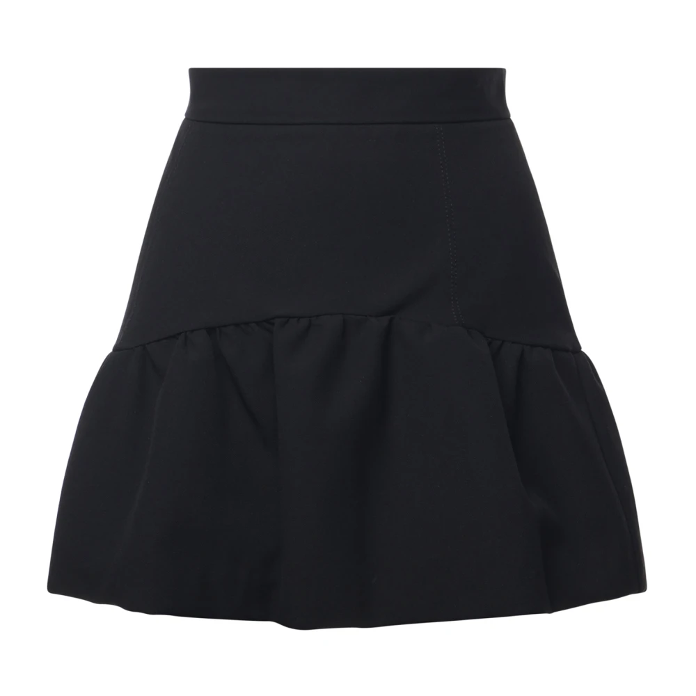 Pinko Women's Black Short Skirts, L, Asymmetric Skirt