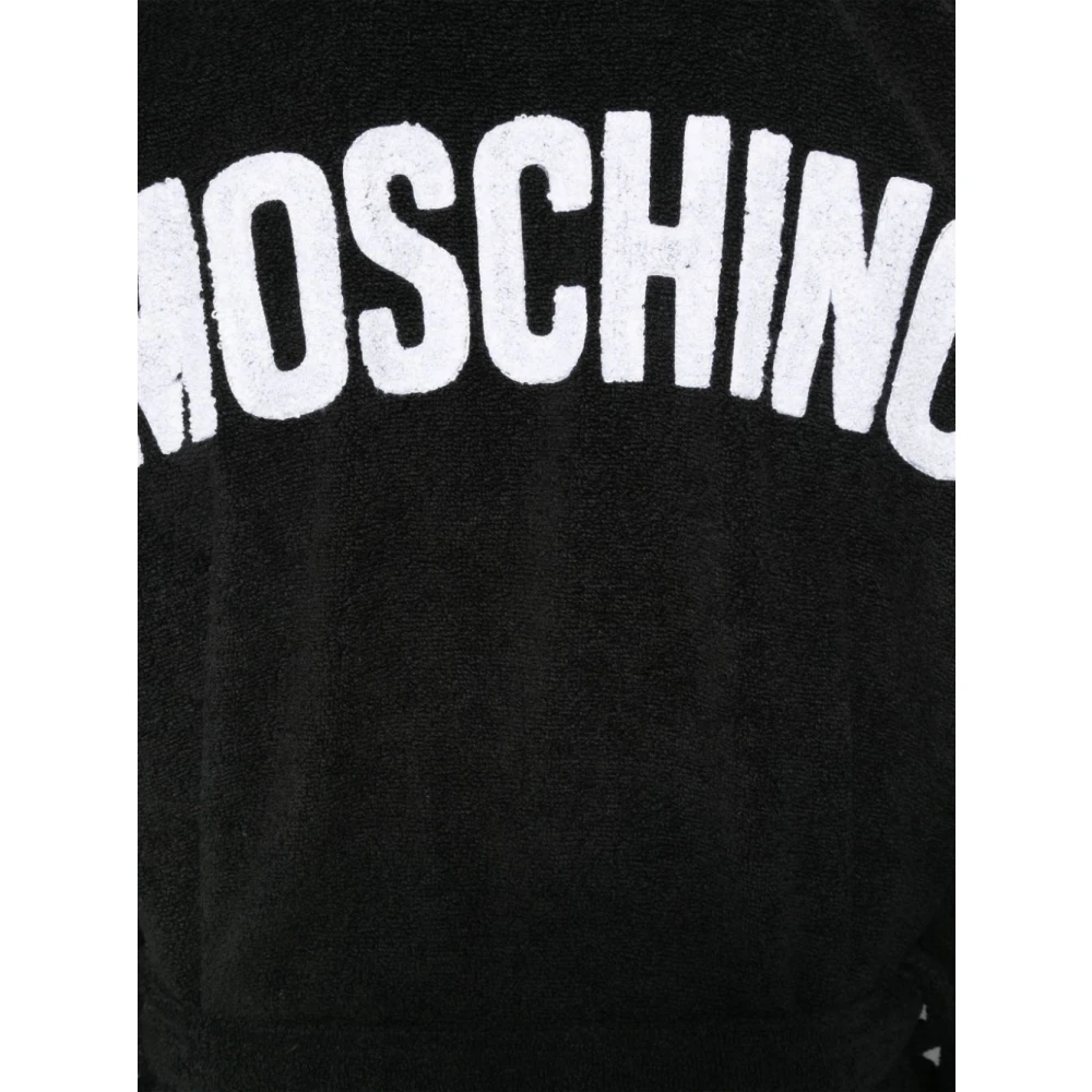 Moschino Zwart ondergoed met taille riem Black Heren