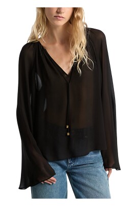 chemise-romantique-en-georgette-col-en-v