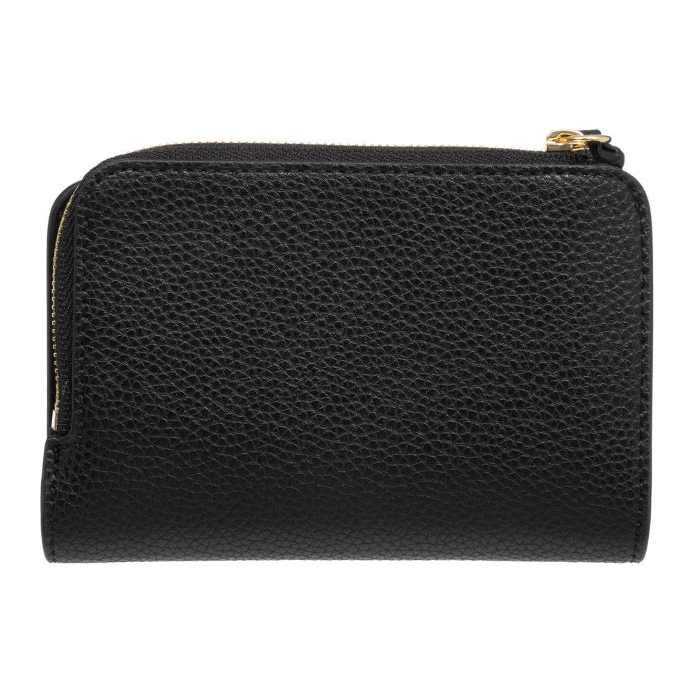 Emporio Armani Muntportemonnee met drukknoopsluiting Black Dames