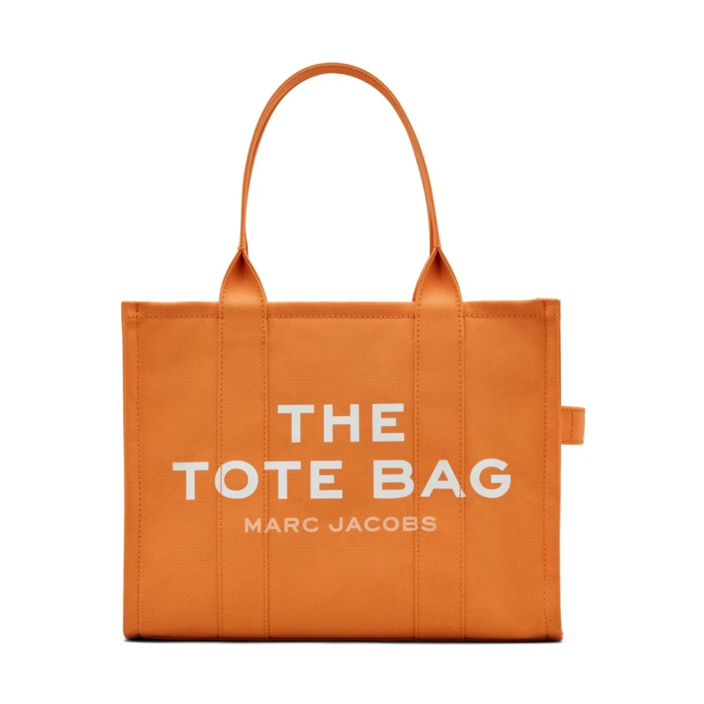 Marc Jacobs Katoenen Dames Tote Tas in Oranje Orange Dames