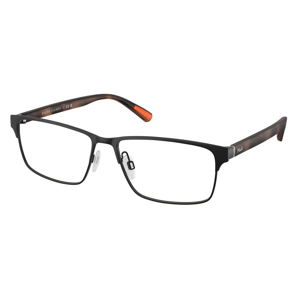 Polo Ralph Lauren Men's Black Glasses, 56 Mm, Ph1243 Optical Frame