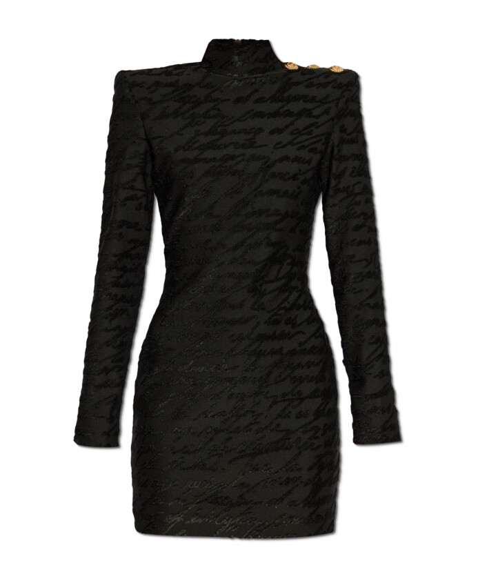 robe-courte-avec-col-montant