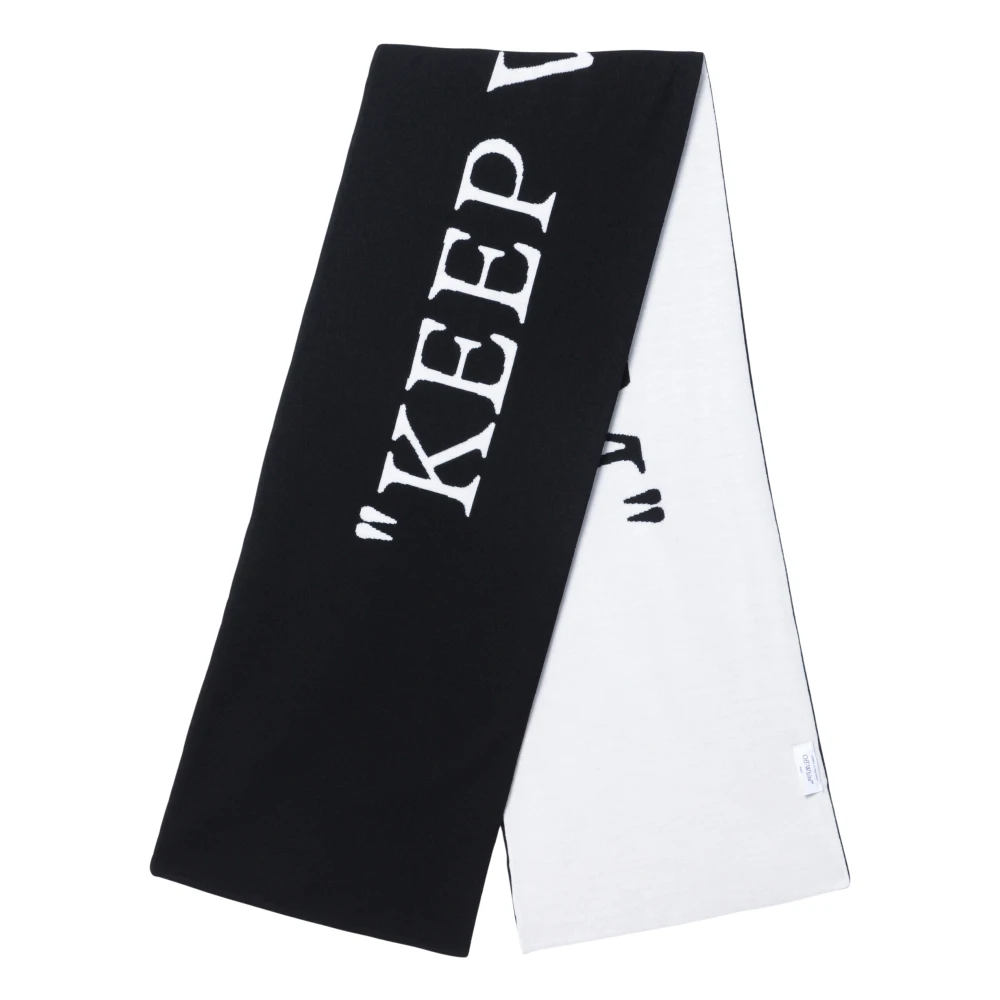 Off White Stijlvolle Sjaal voor Alle Gelegenheden Multicolor Heren