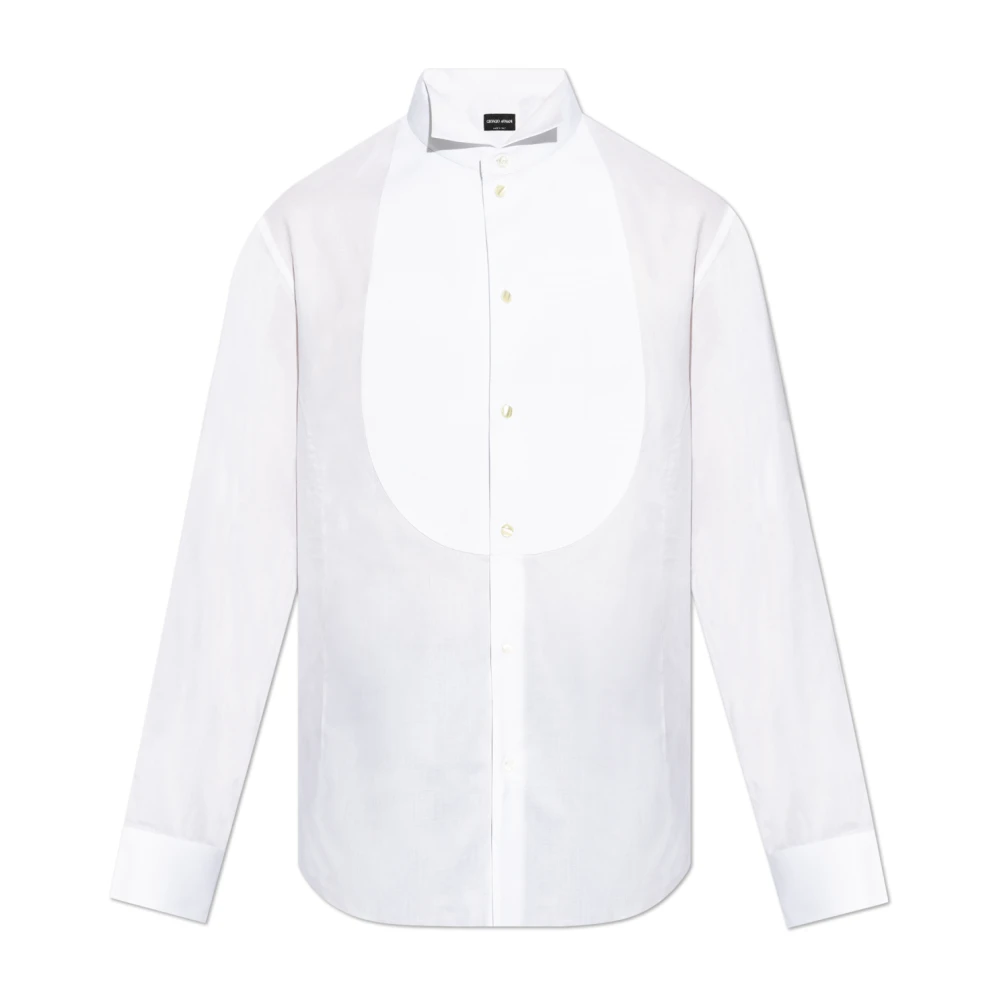 Giorgio Armani Smoking overhemd White Heren