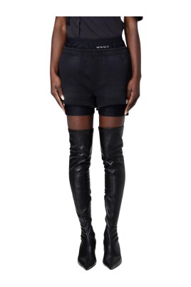 black-layered-relaxed-fit-shorts