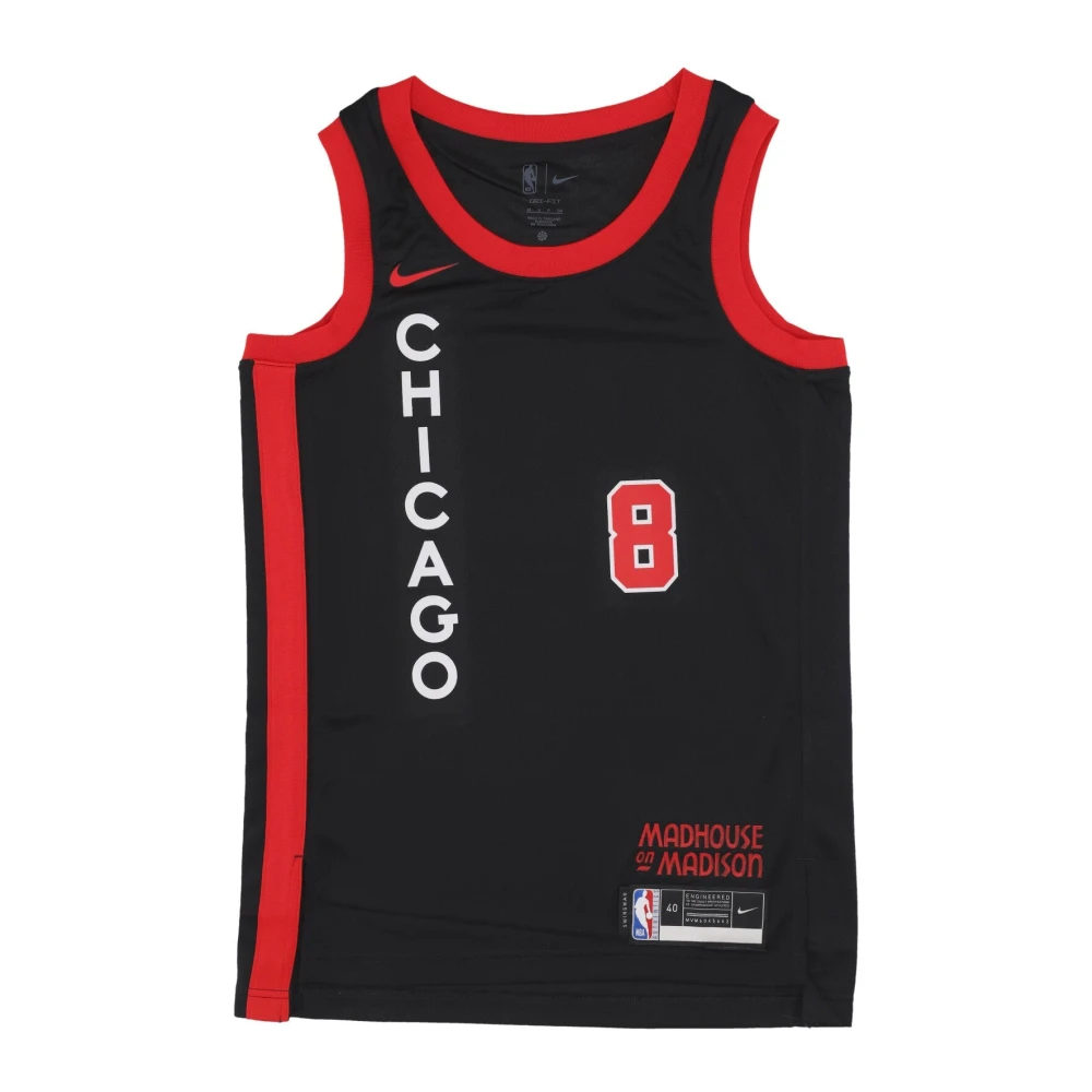 Nike Basketbal Tanktop Black Heren