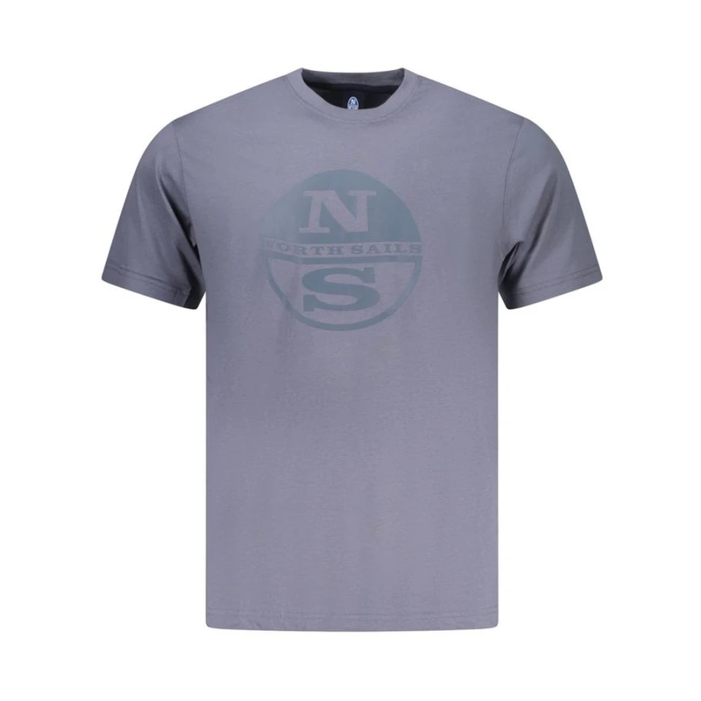 North Sails Men's Blue T-Shirts, Xl, Cotton Crew Neck T-Shirt