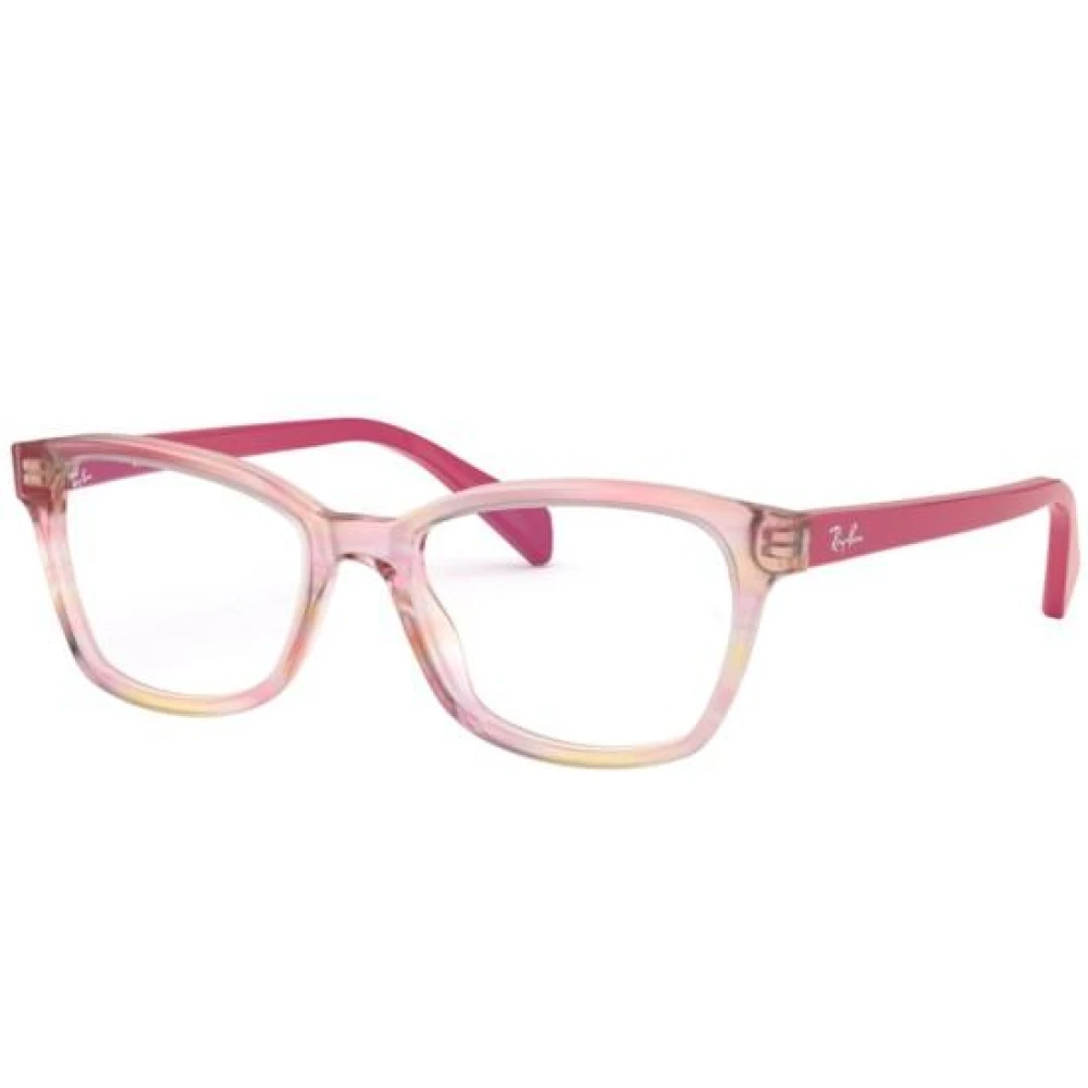 Ray-Ban Unisex Pink Glasses, 48 Mm, Ry 1591 Junior Frame