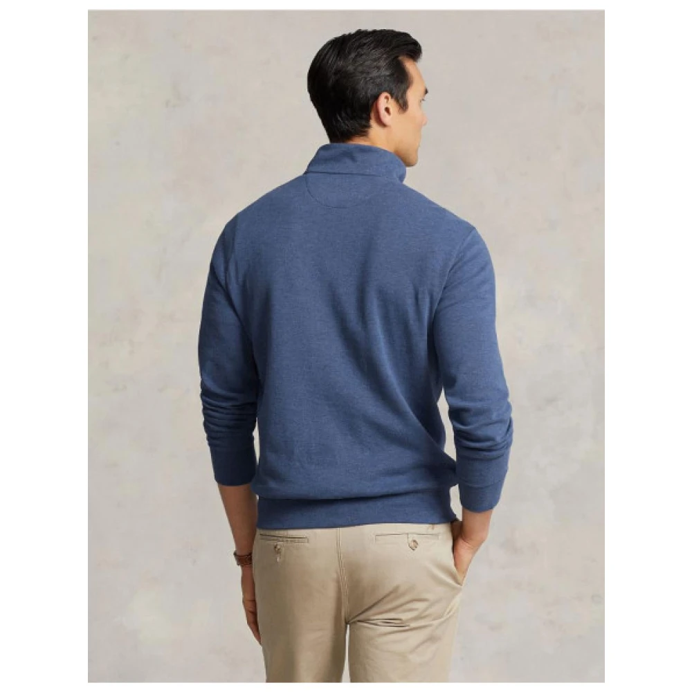 Polo Ralph Lauren Heren half-zip trui Blue Heren