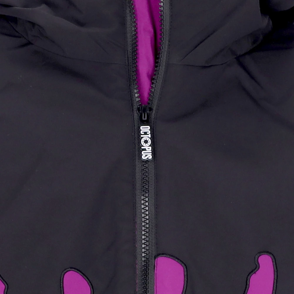 Octopus Paarse Laag Puffer Jas Multicolor Heren