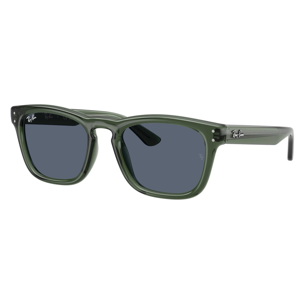 Ray - Ban Unisex Grey Ray - Ban Rb2238 689887 Sunglasses Acetate Green Squared Normal - Image 2