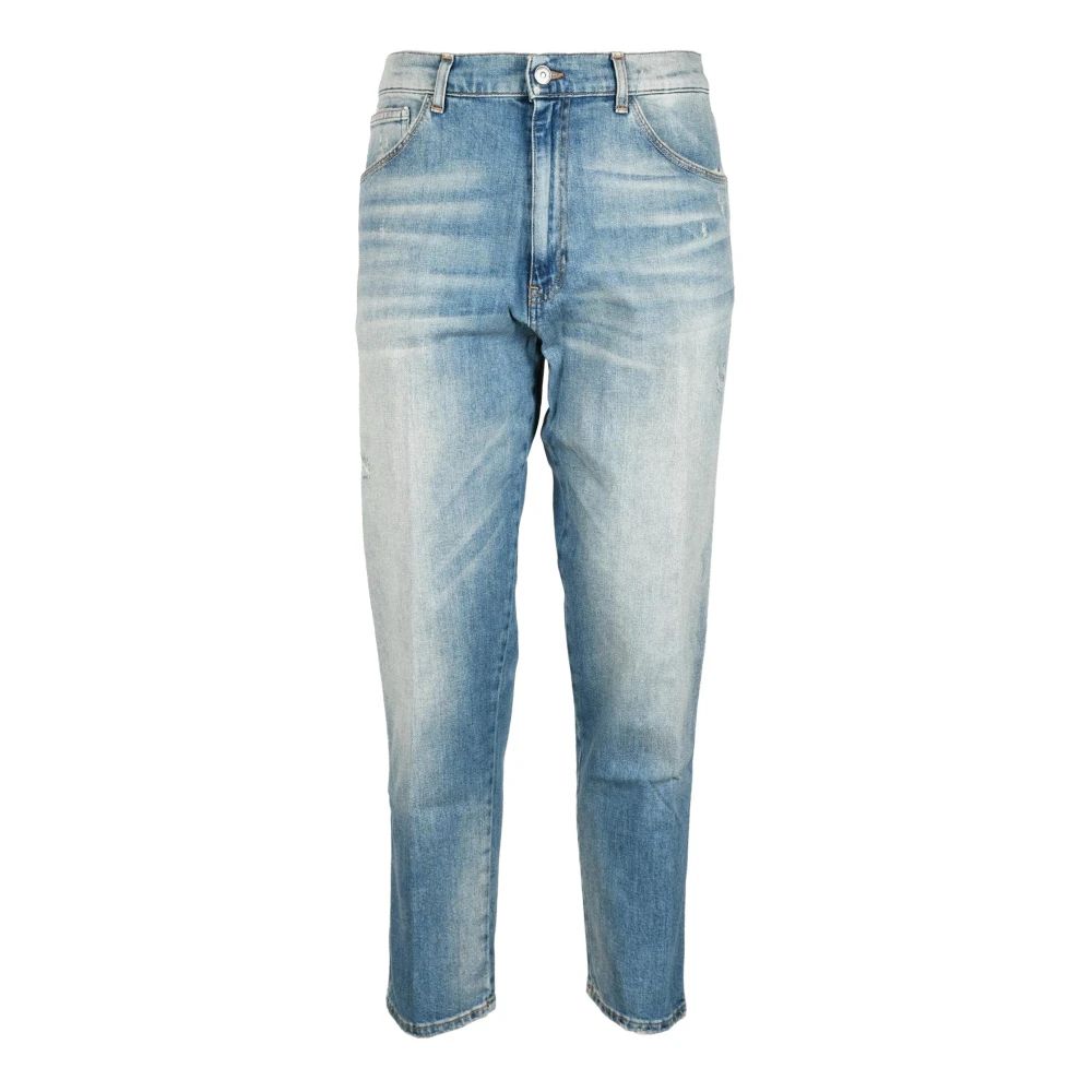 Dondup Pedro Rits Jeans Blue Heren