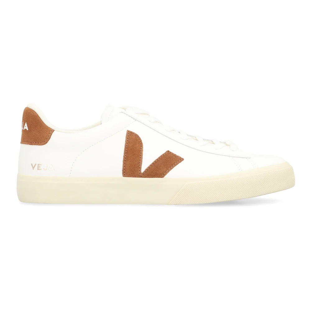 Veja White Campo Leather - Female - Sneakers - 4 Uk - Shoes