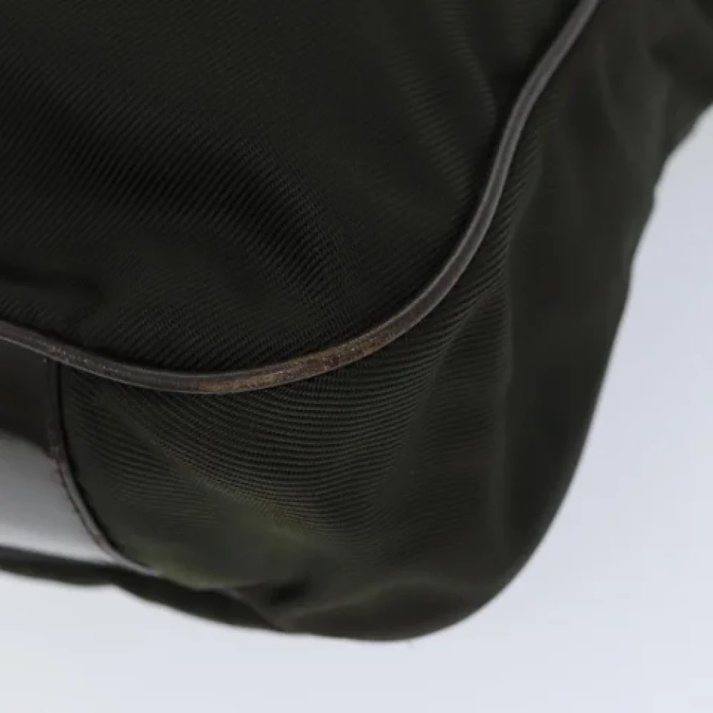 Gucci Vintage Pre-owned Nylon gucci-bags Brown Dames