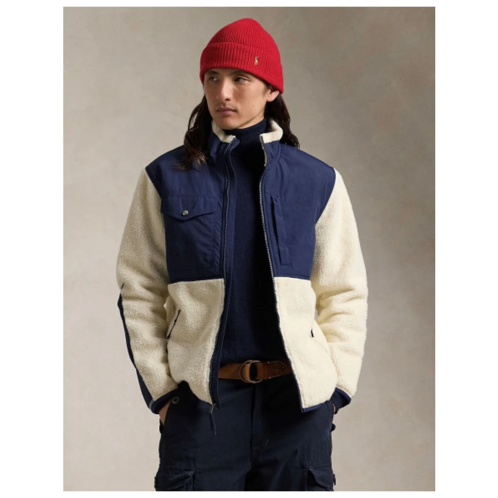 Polo Ralph Lauren Hybride fleecejack met winddichte stof Multicolor Heren