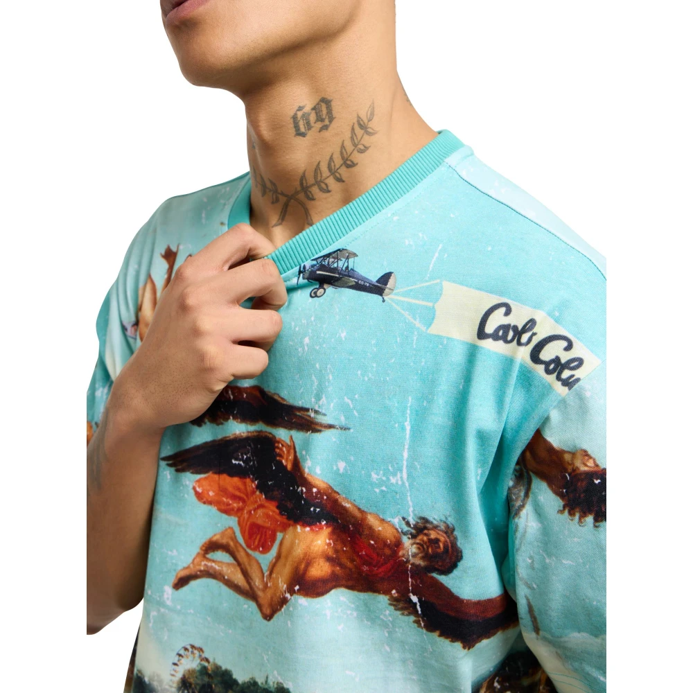 carlo colucci Ikarus Verhaal T-shirt Multicolor Heren
