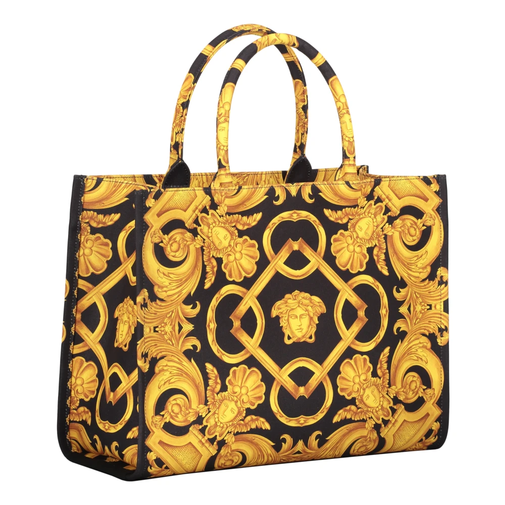 Versace Jacquard motief canvas tas Multicolor Dames