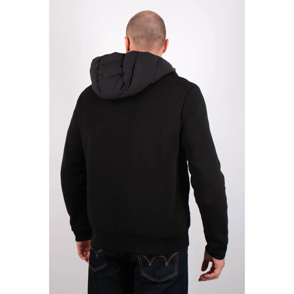 Duno Capuchonjas in zwart Black Heren