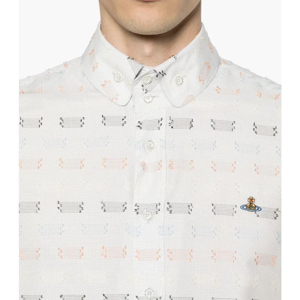 Vivienne Westwood Witte Krall Button Shirt White Heren