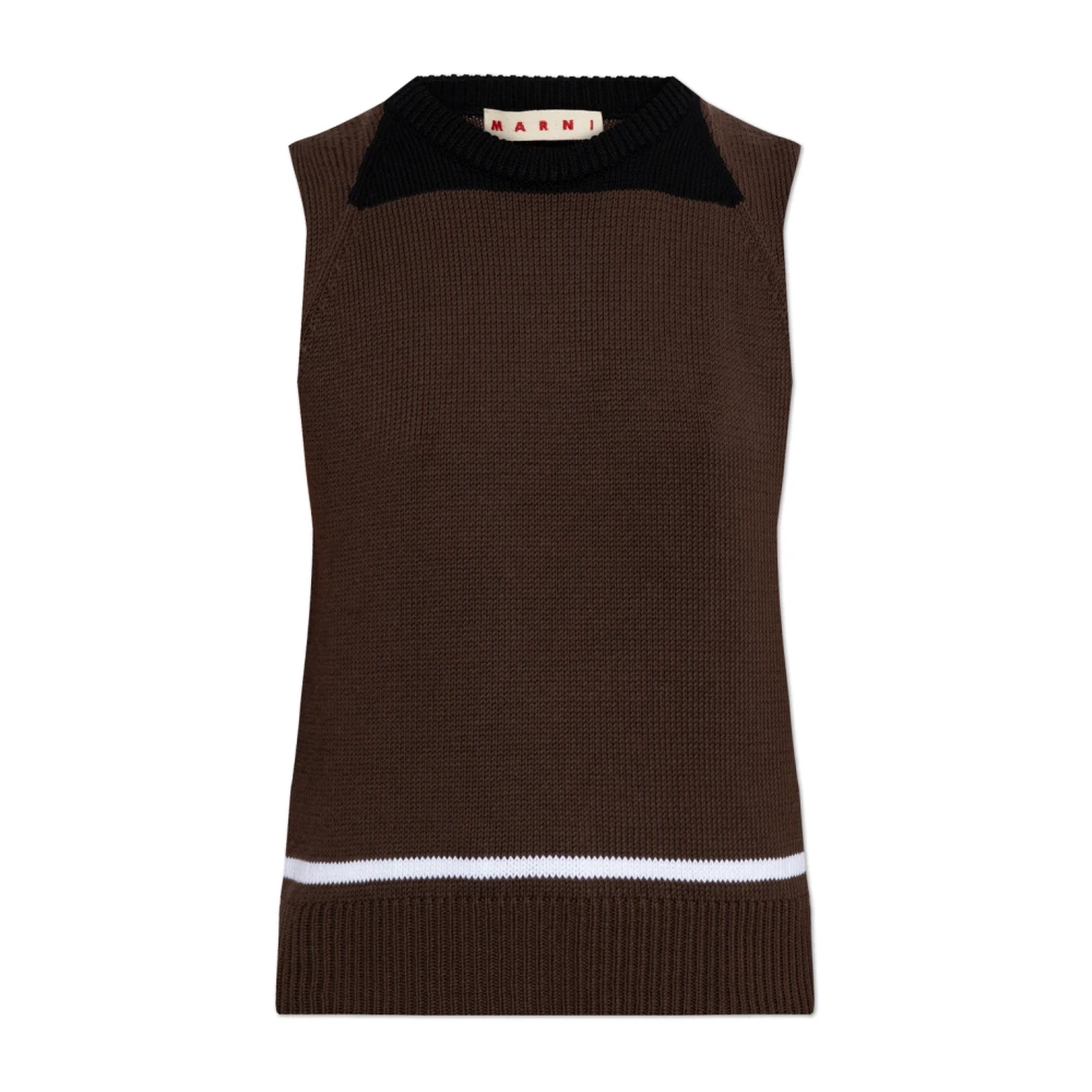 Marni Mujer Marrón Jerseys, Talla: 2XS