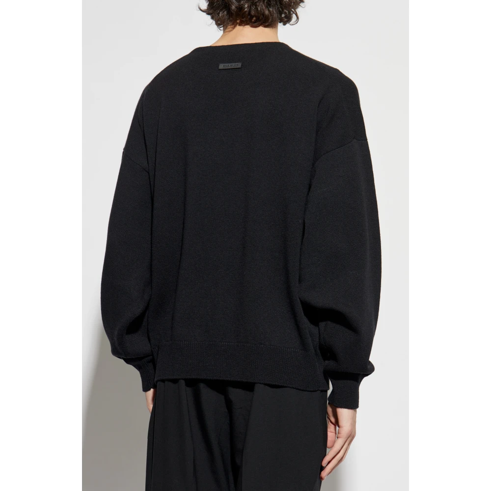 Fear Of God Wollen trui Black Heren