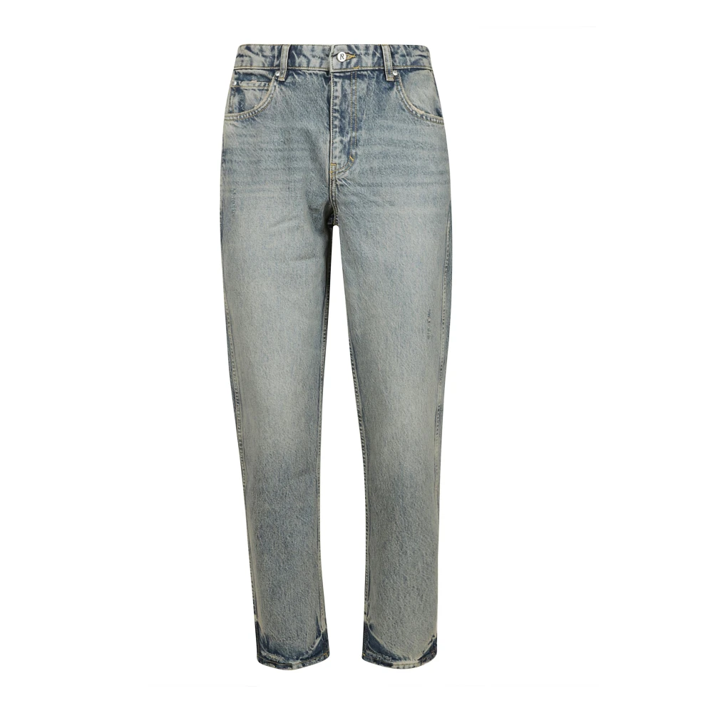 Represent Straight Leg Denim Jeans Gray Heren