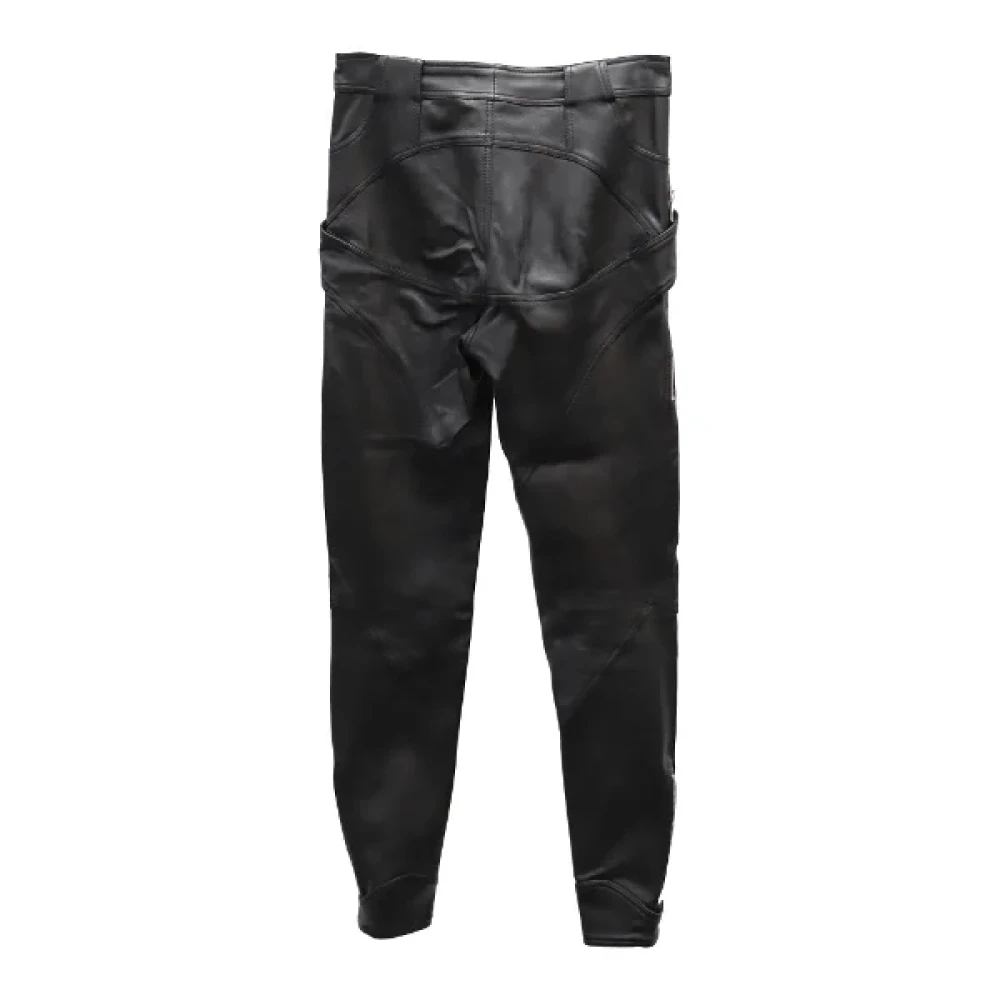 Alexander McQueen Pre-owned Leather bottoms Black Dames