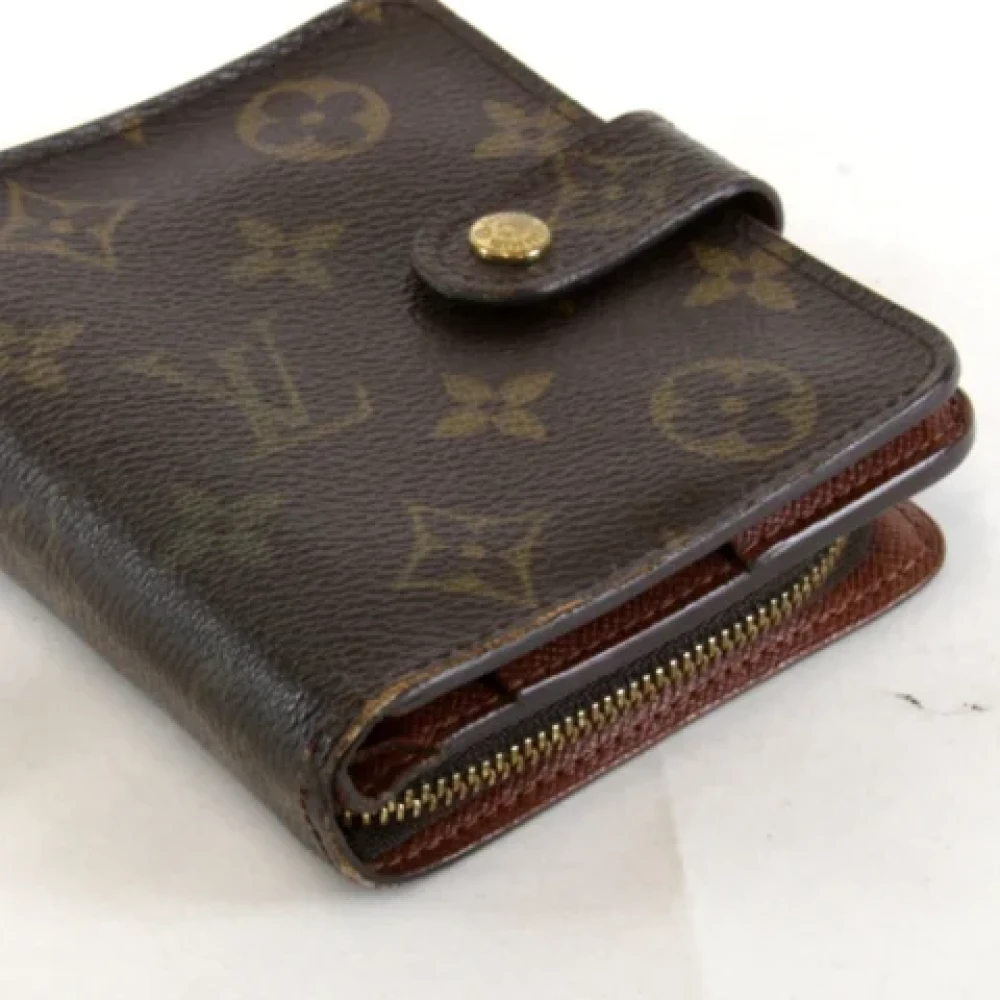 Louis Vuitton Vintage Pre-owned Canvas wallets Brown Dames