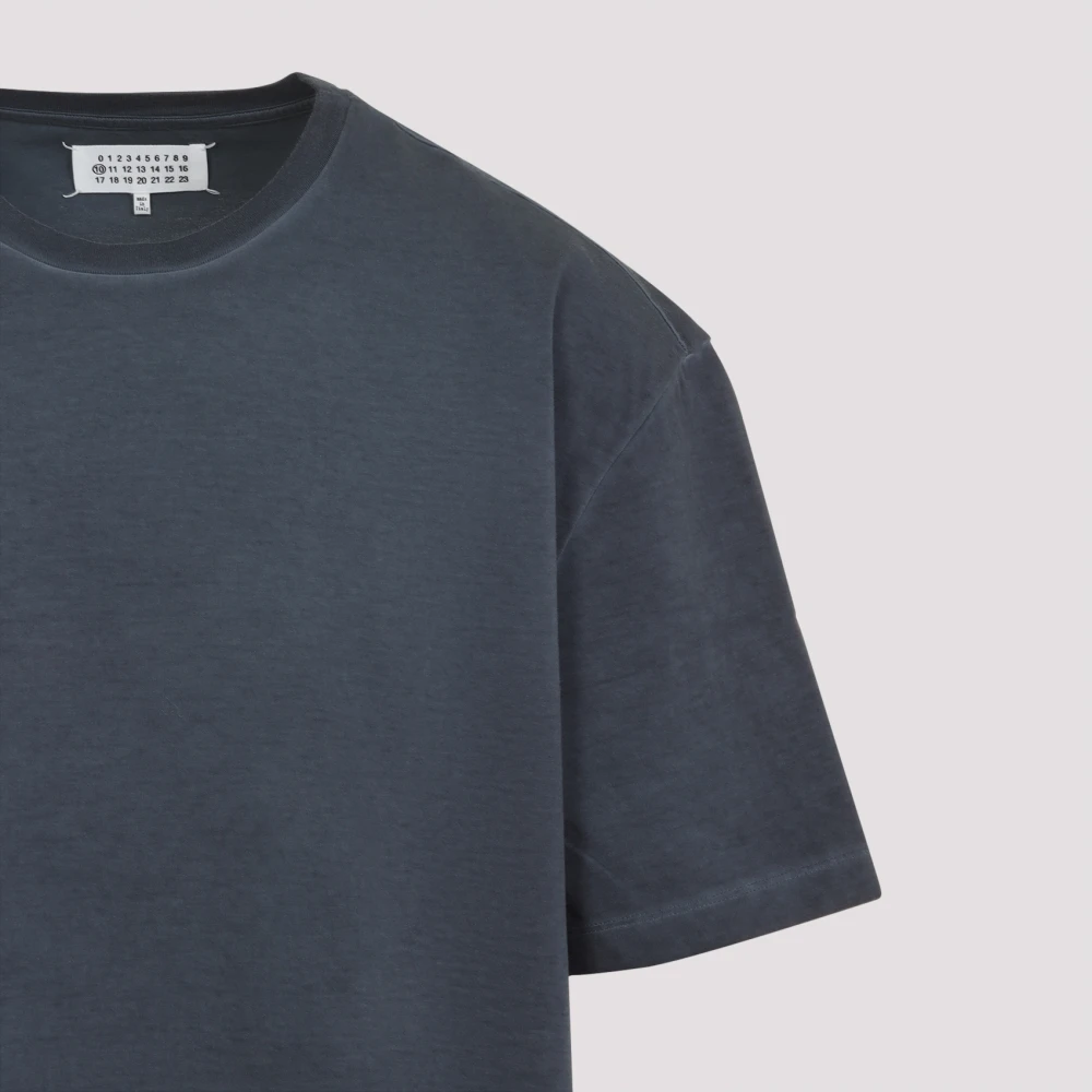 Maison Margiela Casual Katoenen T-Shirt voor Mannen Black Heren
