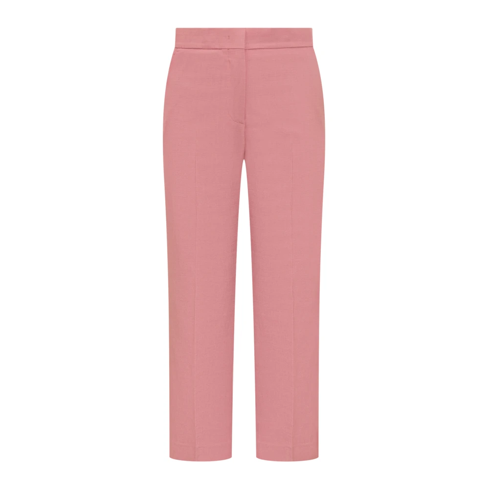 Trousers > Cropped Trousers - - Msgm - Modalova